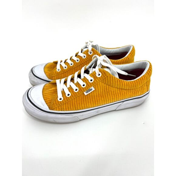 Vans Anaheim Factory Sneakers Gold Corduroy Size 8.5 - Picture 2 of 11